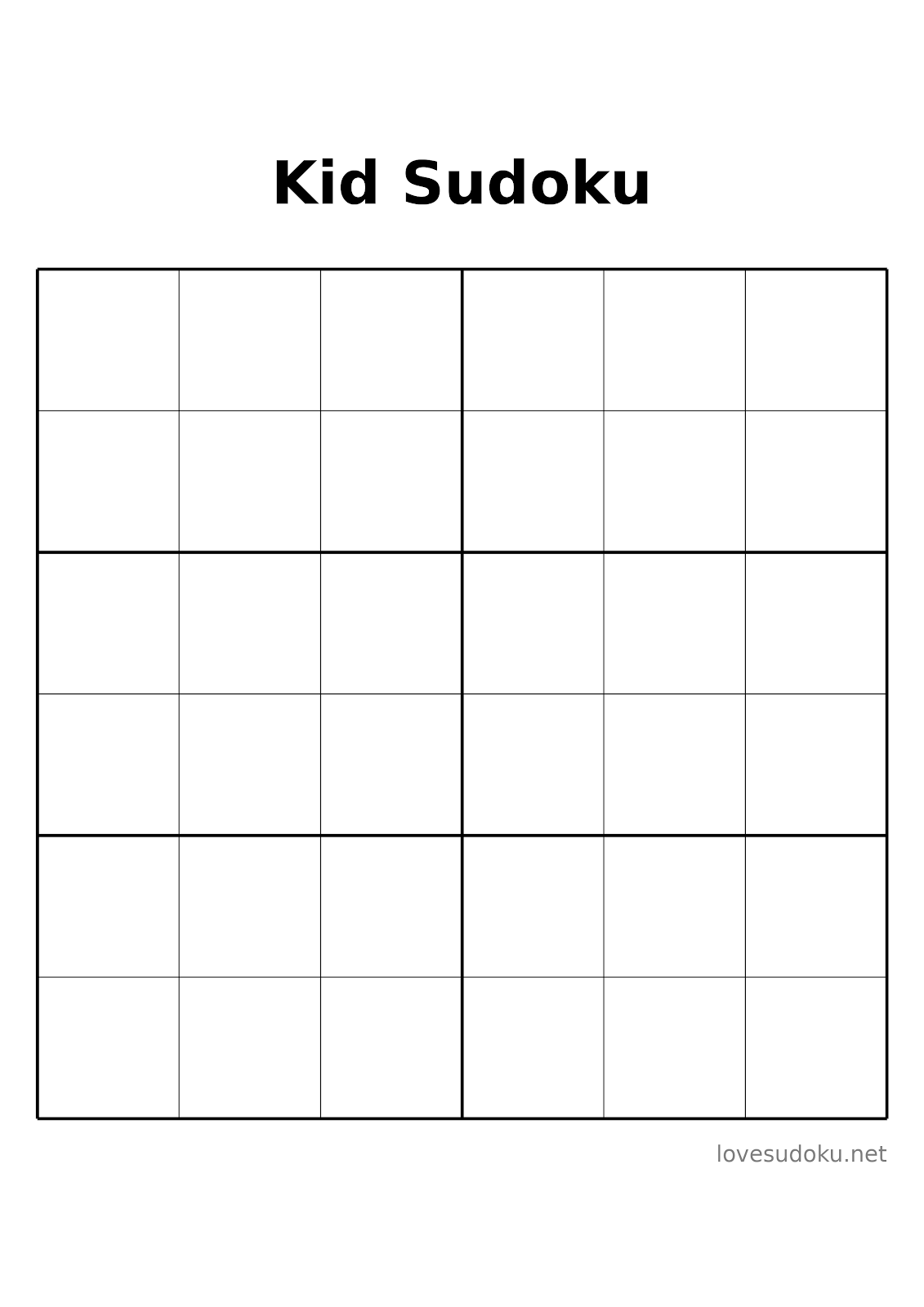 sudoku game 6x6
